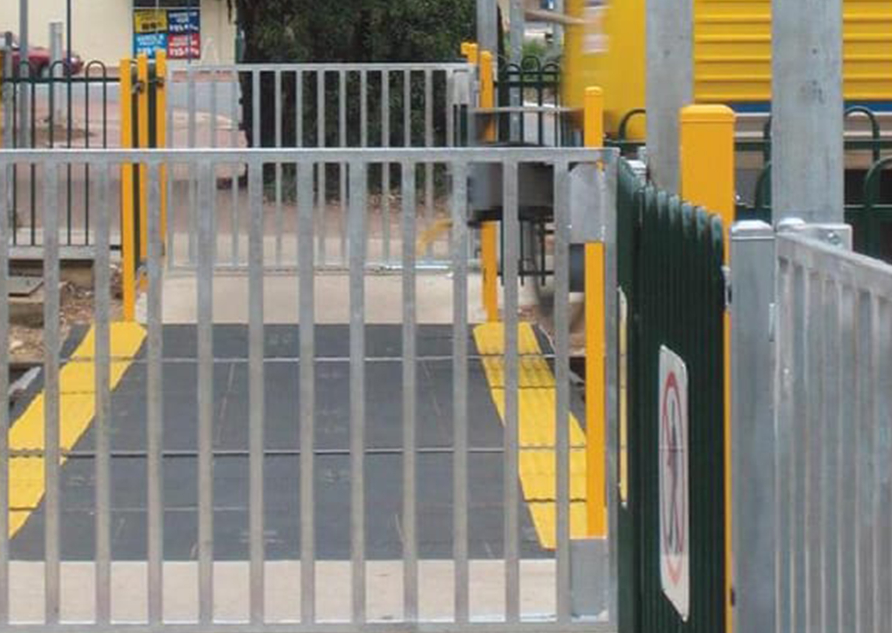 MRG Rail - Pedestrian Rail Swing Gate